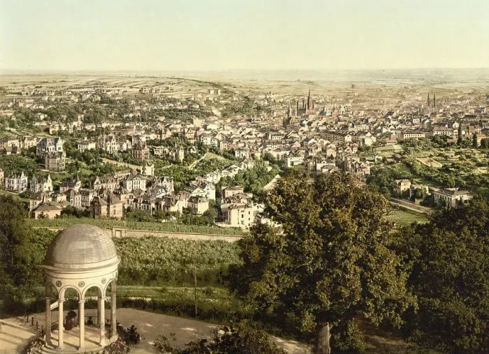 Framed Print : Wiesbaden, Hesse, Germany, Historic