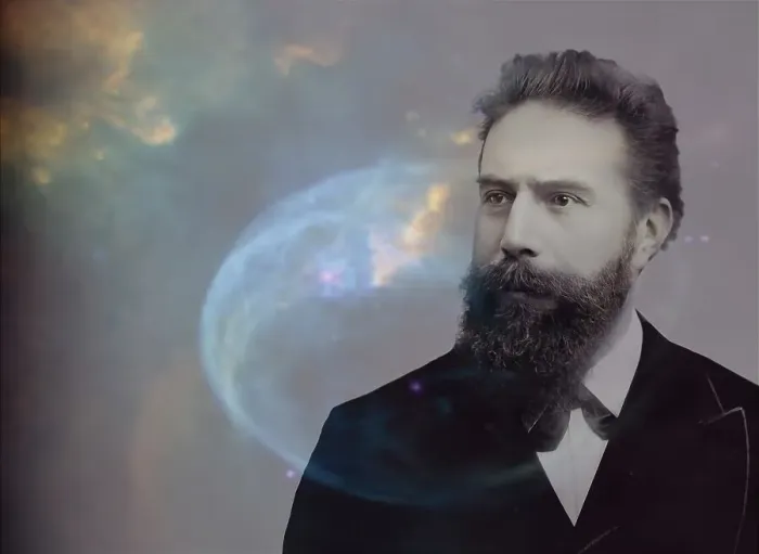 Framed Print : Wilhelm Conrad Roentgen, 1845 - 1923