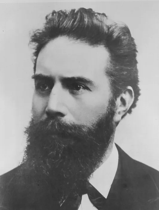 Framed Print : Wilhelm Conrad Rontgen, German physicist and university teacher