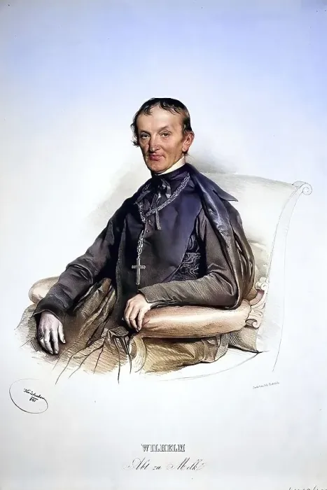 Framed Print : Wilhelm Eder OSB (born 9 June 1780 in Feuersbrunn)