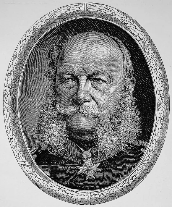 Framed Print : Wilhelm I. born as Wilhelm Friedrich Ludwig von Preussen in Berlin