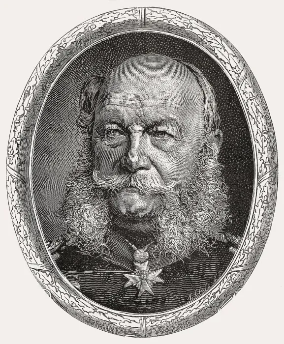 Framed Print : Wilhelm I or William I, 1797-1888