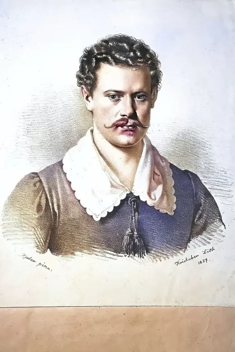 Framed Print : Wilhelm Kunst, real name Wilhelm Kunze