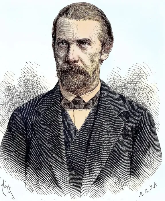 Framed Print : Wilhelm Raabe, 1831, 1910, was a German writer