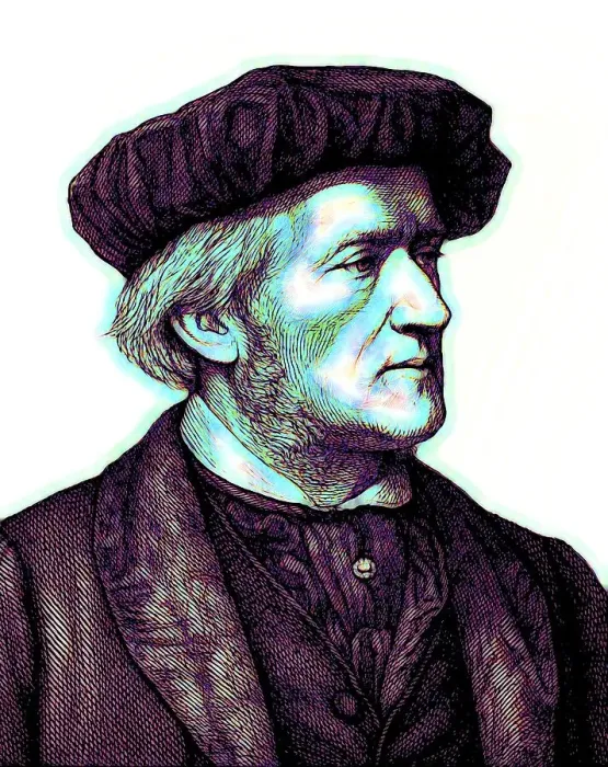 Framed Print : Wilhelm Richard Wagner, 1813, 1883 Framed Print : Wilhelm Richard Wagner, 1813, 1883
