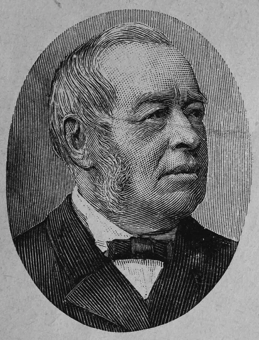 Framed Print : Wilhelm Schrader, 1817-1907, a German politician