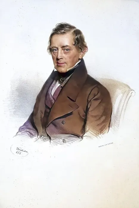 Framed Print : Wilhelm von Braumueller (b. 19 March 1807 Zillbach) Framed Print : Wilhelm von Braumueller (b. 19 March 1807 Zillbach)
