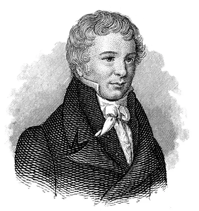 Framed Print : Wilhelm von Humboldt, 1767 - 1835