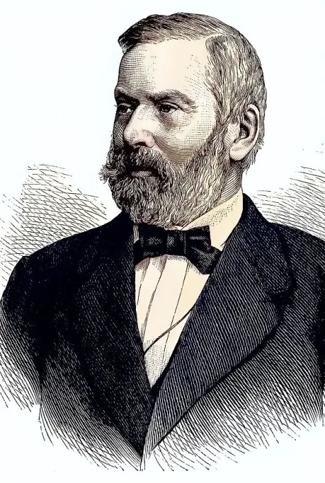 Framed Print : Wilhelm Wattenbach, 1819, 1897