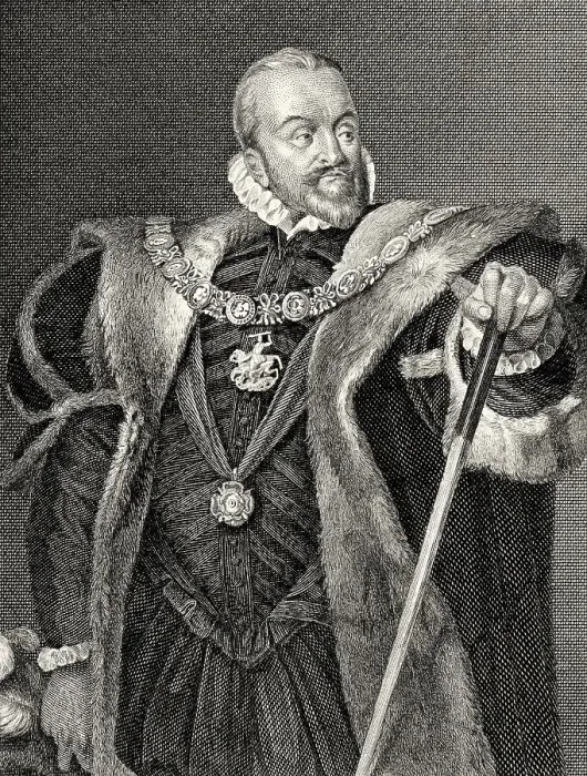 Framed Print : William Cecil, 1. Baron Burghley