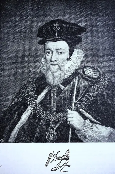 Framed Print : William Cecil, 1st Baron Burghley Framed Print : William Cecil, 1st Baron Burghley