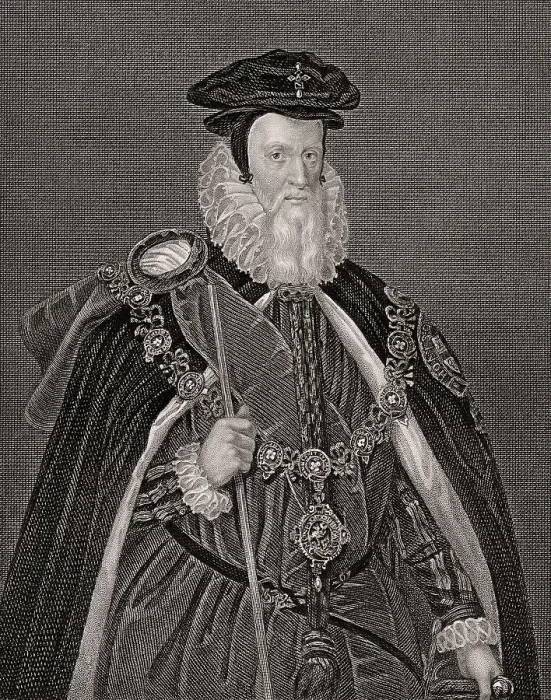Framed Print : William Cecil, 1st Baron Burghley or Burleigh