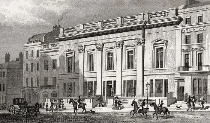 Framed Print : William Crockford's St James's Club