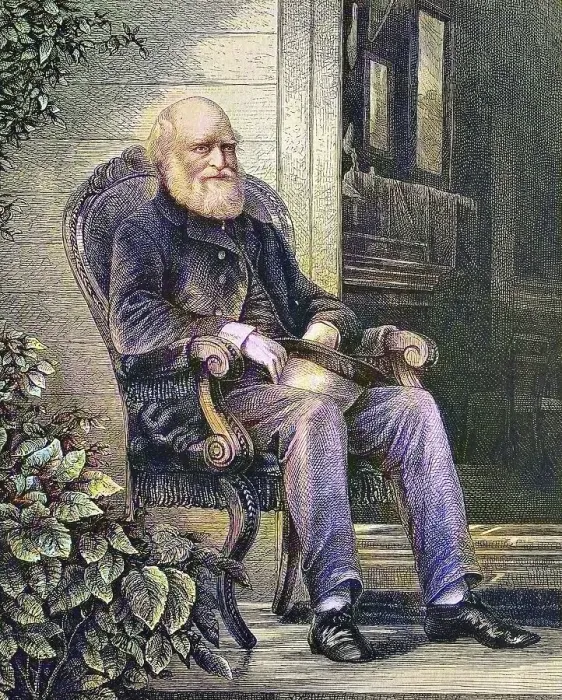 Framed Print : William Cullen Bryant, 1794 to 1878