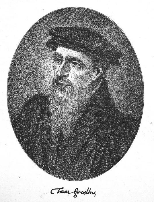 Framed Print : William Farel, 1489, 1565, also Guillaume Farel