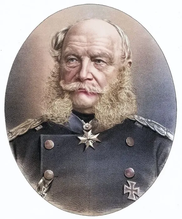 Framed Print : William I, Wilhelm Friedrich Ludwig