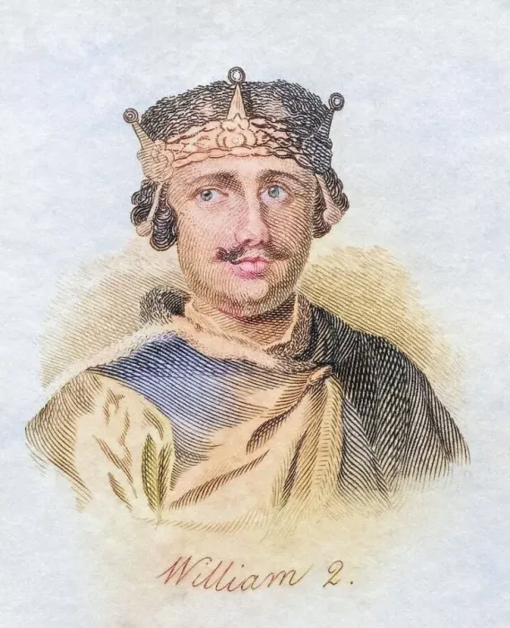 Framed Print : William II Rufus the Red 1087-1100 King of England