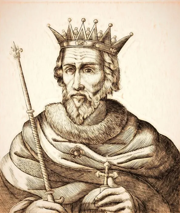 Framed Print : William II or William Rufus, 1056