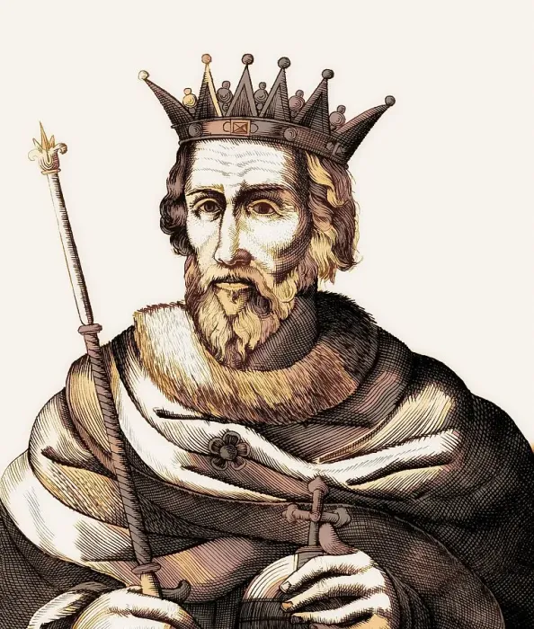 Framed Print : William II or William Rufus, 1056