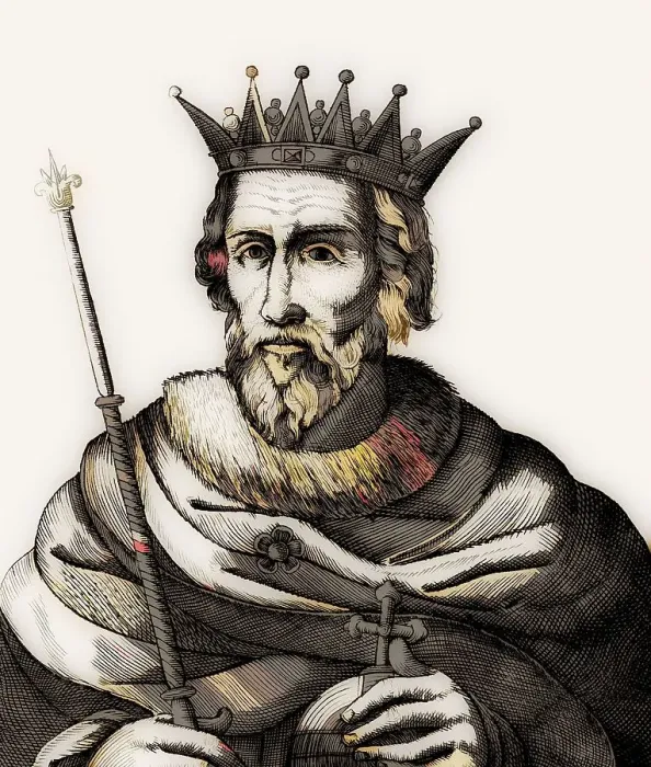 Framed Print : William II or William Rufus, 1056