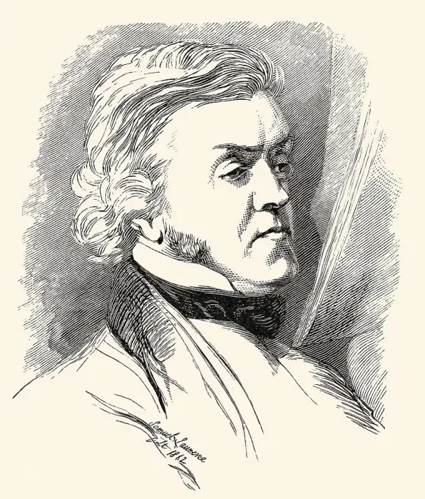 Framed Print : William Makepeace Thackeray, 1811 - 1863