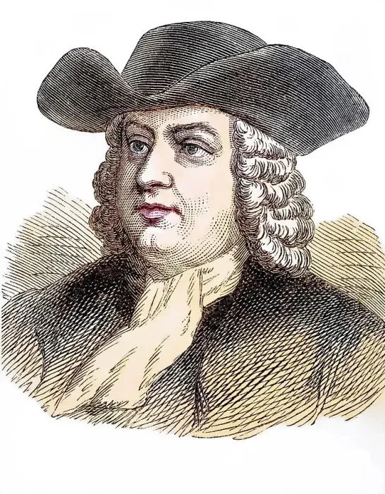 Framed Print : William Penn (born 14 October 1644 in London) Framed Print : William Penn (born 14 October 1644 in London)