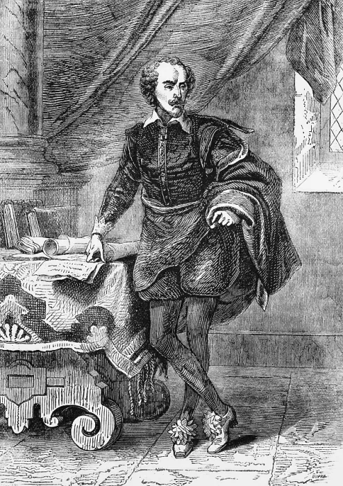 Framed Print : William Shakespeare (1564 to 1616)