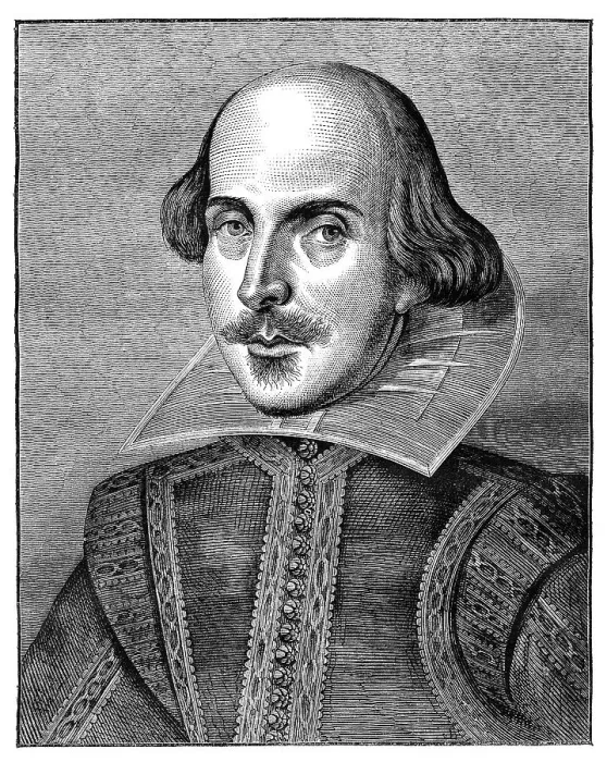 Framed Print : William Shakespeare, English poet and playwright