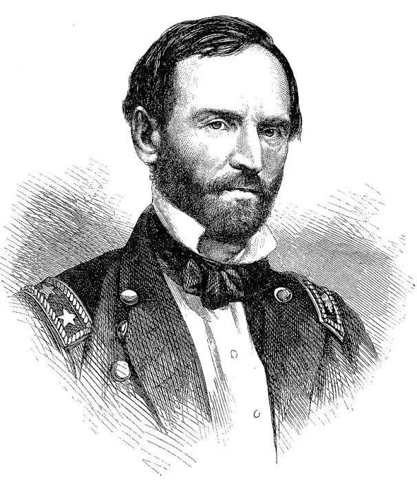 Framed Print : William Tecumseh Sherman, 8 February 1820