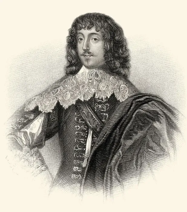 Framed Print : William Villiers, 2. Viscount Grandison