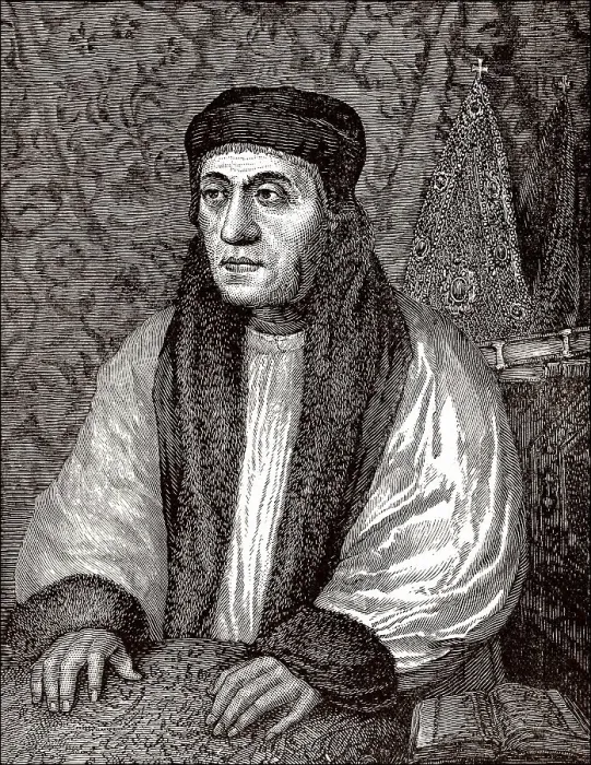 Framed Print : William Warham, c. 1450 - 1532 Framed Print : William Warham, c. 1450 - 1532