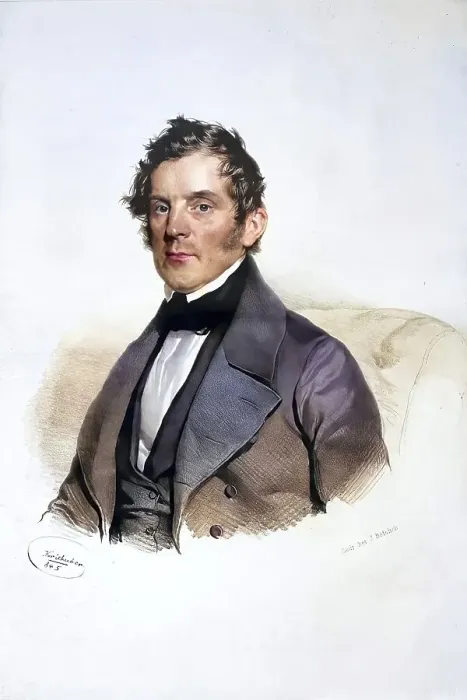 Framed Print : Willibald von Gunz (1817-1883)