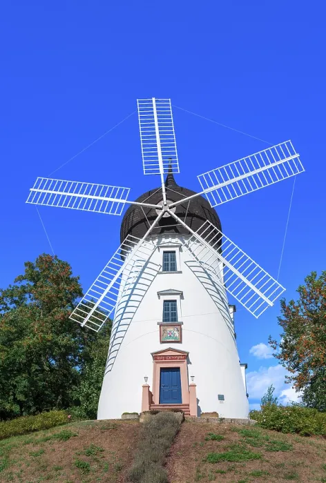 Framed Print : Windmill, wedding mill Lady Devorgilla