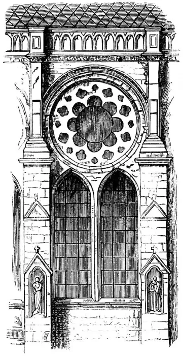 Framed Print : Window of Notre-Dame Cathedral of Chartres