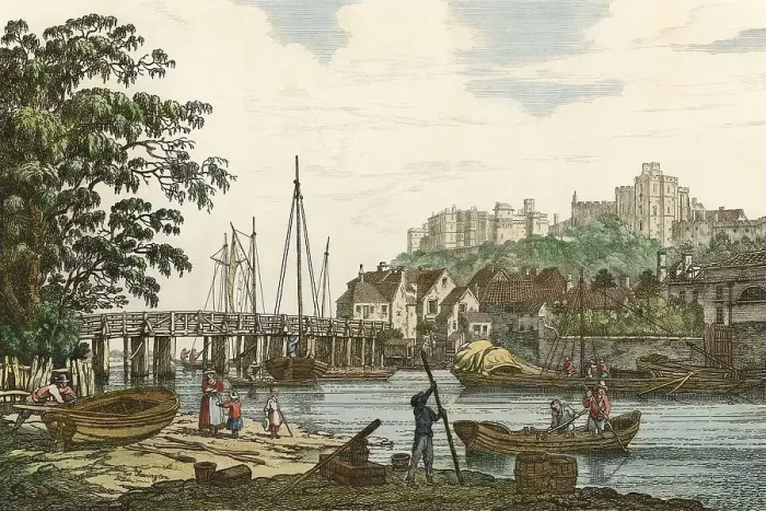 Framed Print : Windsor Bridge, Windsor Castle