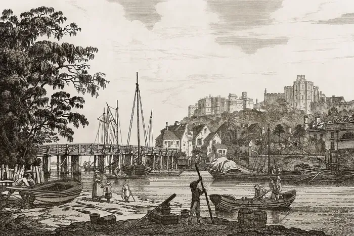 Framed Print : Windsor Bridge, Windsor Castle Framed Print : Windsor Bridge, Windsor Castle