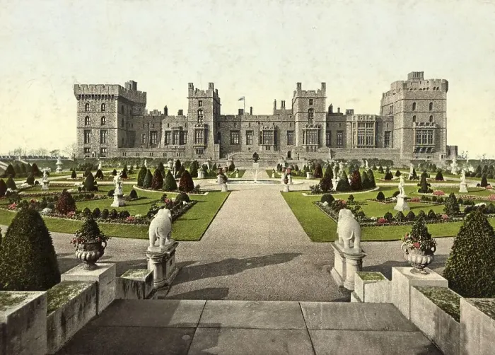 Framed Print : Windsor Castle, East Terrace, Windsor Castle