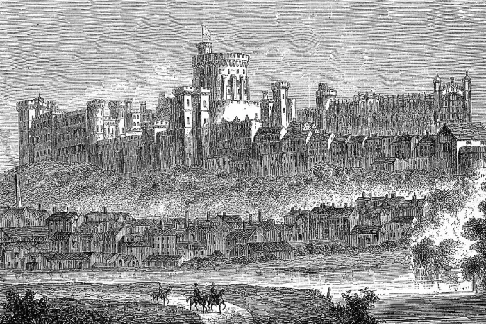 Framed Print : Windsor Castle, in the English town of Windsor Framed Print : Windsor Castle, in the English town of Windsor
