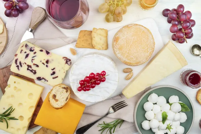 Framed Print : Wine and cheese platter, tasting and pairing
