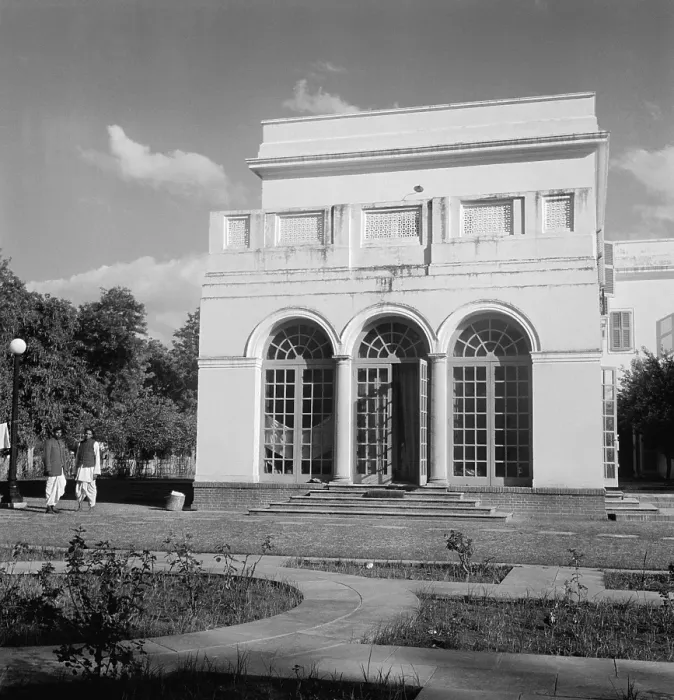 Framed Print : One wing of Birla House, Delhi, 1948