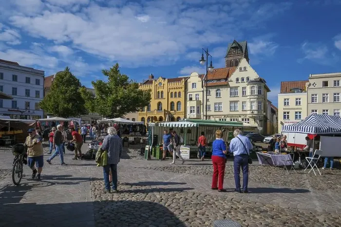 Framed Print : Wismar, Mecklenburg-Vorpommern