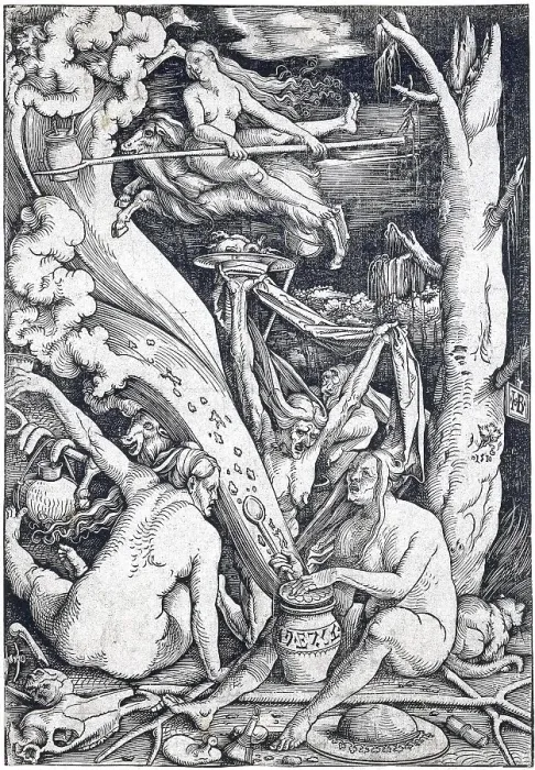 Framed Print : Witches, witches sabbath or devils dance