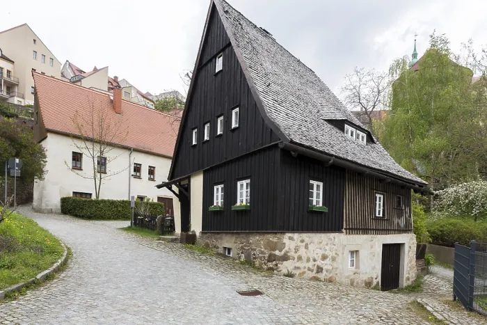 Framed Print : The witch's cottage in Bautzen