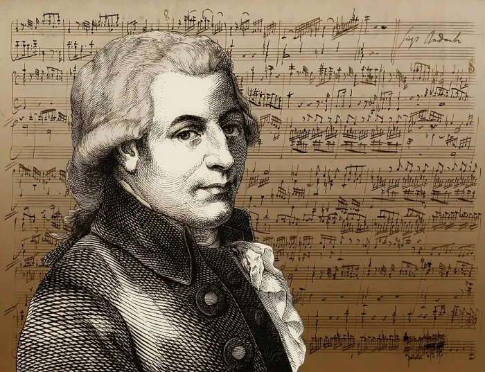 Framed Print : Wolfgang Amadeus Mozart, 1756 - 1791, composer of classical music, First Viennese School, notesheet from Allegro and Andante, Fantasy in F minor for mechanical organ, KV 608, 1791, digitally edited Framed Print : Wolfgang Amadeus Mozart, 1756 - 1791, composer of classical music, First Viennese School, notesheet from Allegro and Andante, Fantasy in F minor for mechanical organ, KV 608, 1791, digitally edited
