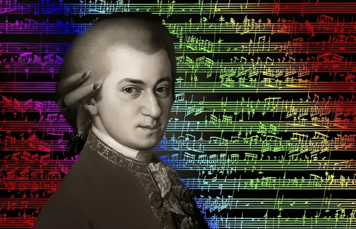 Framed Print : Wolfgang Amadeus Mozart, 1756 - 1791, composer of classical music, First Viennese School, notesheet from Allegro and Andante, Fantasy in F minor for mechanical organ, KV 608, 1791, digitally edited Framed Print : Wolfgang Amadeus Mozart, 1756 - 1791, composer of classical music, First Viennese School, notesheet from Allegro and Andante, Fantasy in F minor for mechanical organ, KV 608, 1791, digitally edited