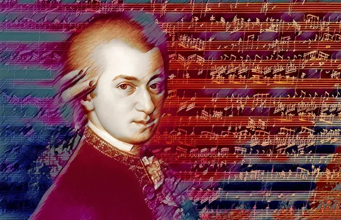 Framed Print : Wolfgang Amadeus Mozart, 1756 - 1791, composer of classical music, First Viennese School, notesheet from Allegro and Andante, Fantasy in F minor for mechanical organ, KV 608, 1791, digitally edited Framed Print : Wolfgang Amadeus Mozart, 1756 - 1791, composer of classical music, First Viennese School, notesheet from Allegro and Andante, Fantasy in F minor for mechanical organ, KV 608, 1791, digitally edited