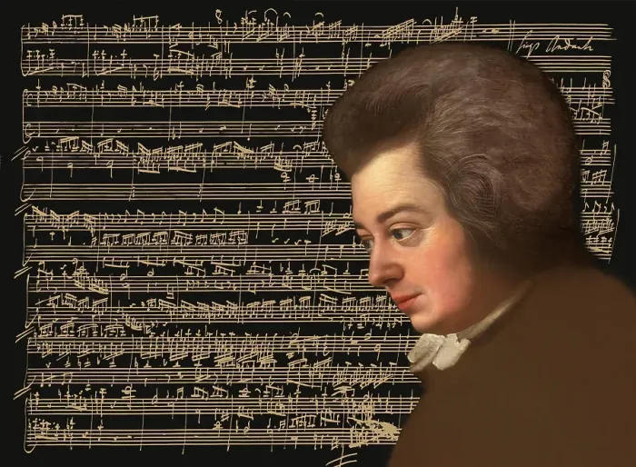 Framed Print : Wolfgang Amadeus Mozart, 1756 - 1791, composer of classical music, First Viennese School, notesheet from Allegro and Andante, Fantasy in F minor for mechanical organ, KV 608, 1791, digitally edited Framed Print : Wolfgang Amadeus Mozart, 1756 - 1791, composer of classical music, First Viennese School, notesheet from Allegro and Andante, Fantasy in F minor for mechanical organ, KV 608, 1791, digitally edited