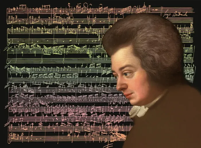 Framed Print : Wolfgang Amadeus Mozart, 1756 - 1791, composer of classical music, First Viennese School, notesheet from Allegro and Andante, Fantasy in F minor for mechanical organ, KV 608, 1791, digitally edited Framed Print : Wolfgang Amadeus Mozart, 1756 - 1791, composer of classical music, First Viennese School, notesheet from Allegro and Andante, Fantasy in F minor for mechanical organ, KV 608, 1791, digitally edited
