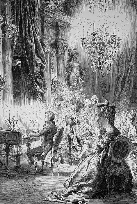 Framed Print : Wolfgang Amadeus Mozart, 27 January 1756