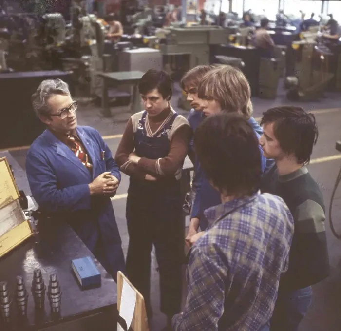 Framed Print : Wolfsburg, VW plant, training of apprentices Framed Print : Wolfsburg, VW plant, training of apprentices